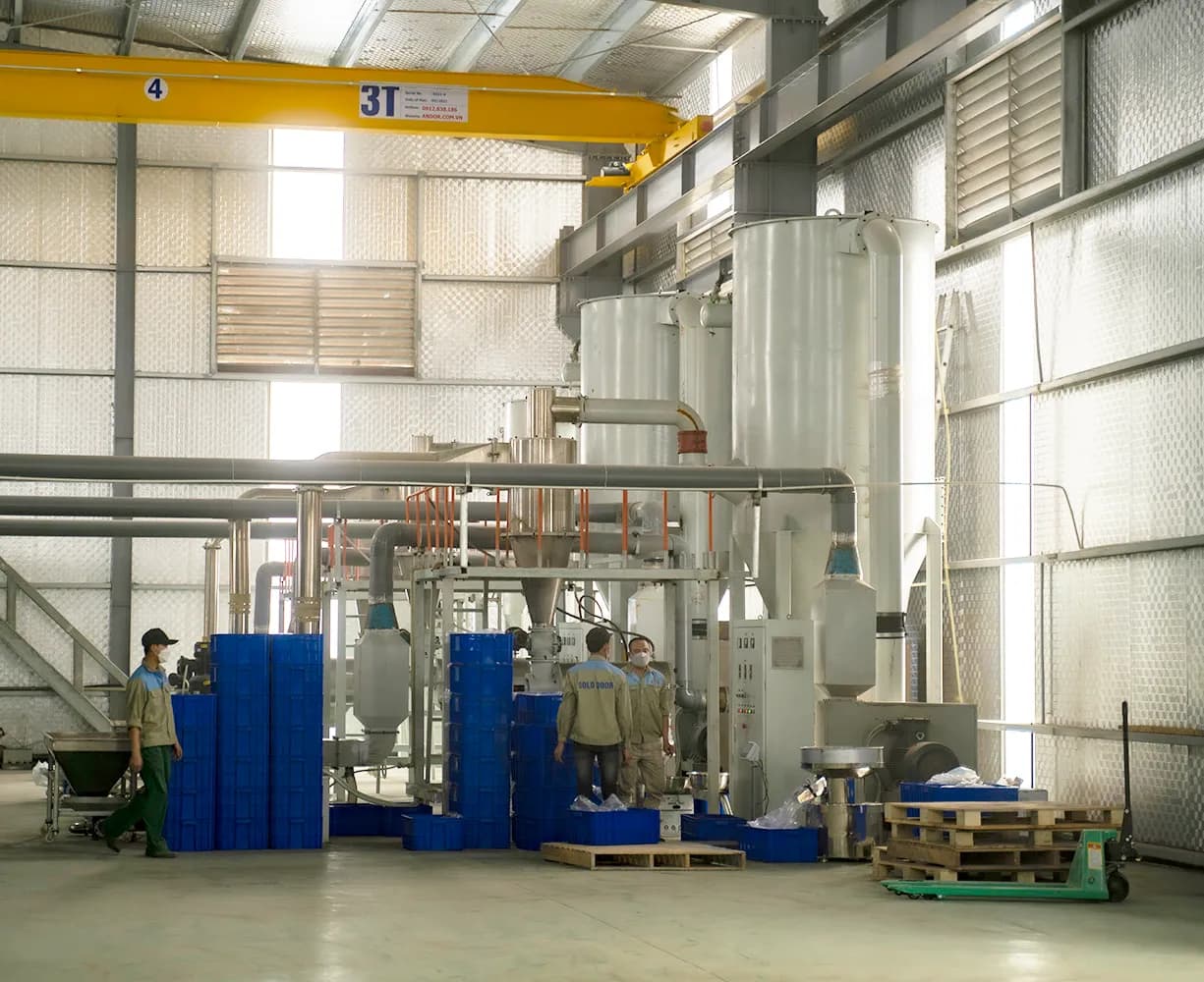 Nhà máy sản xuất bột sơn